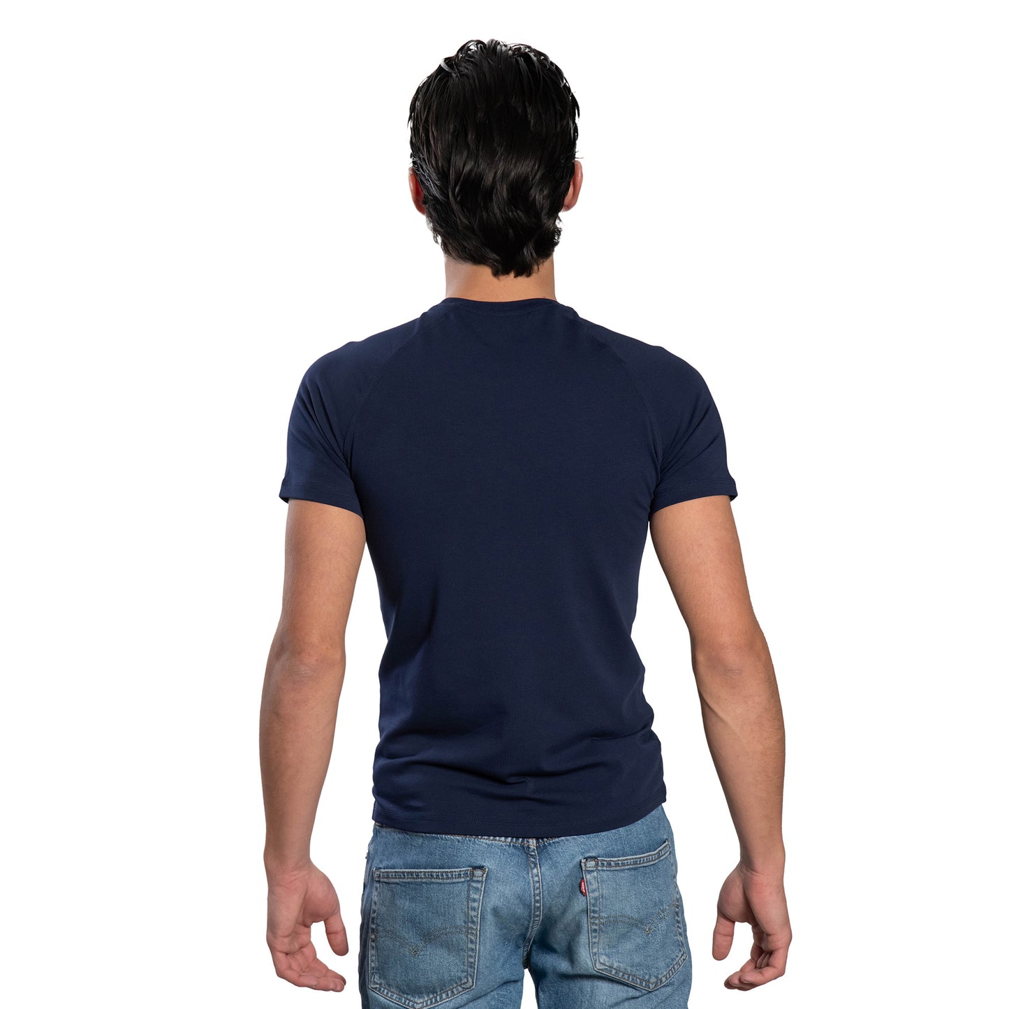 Herren Kurzarm-T-Shirt - Rundhalsausschnitt