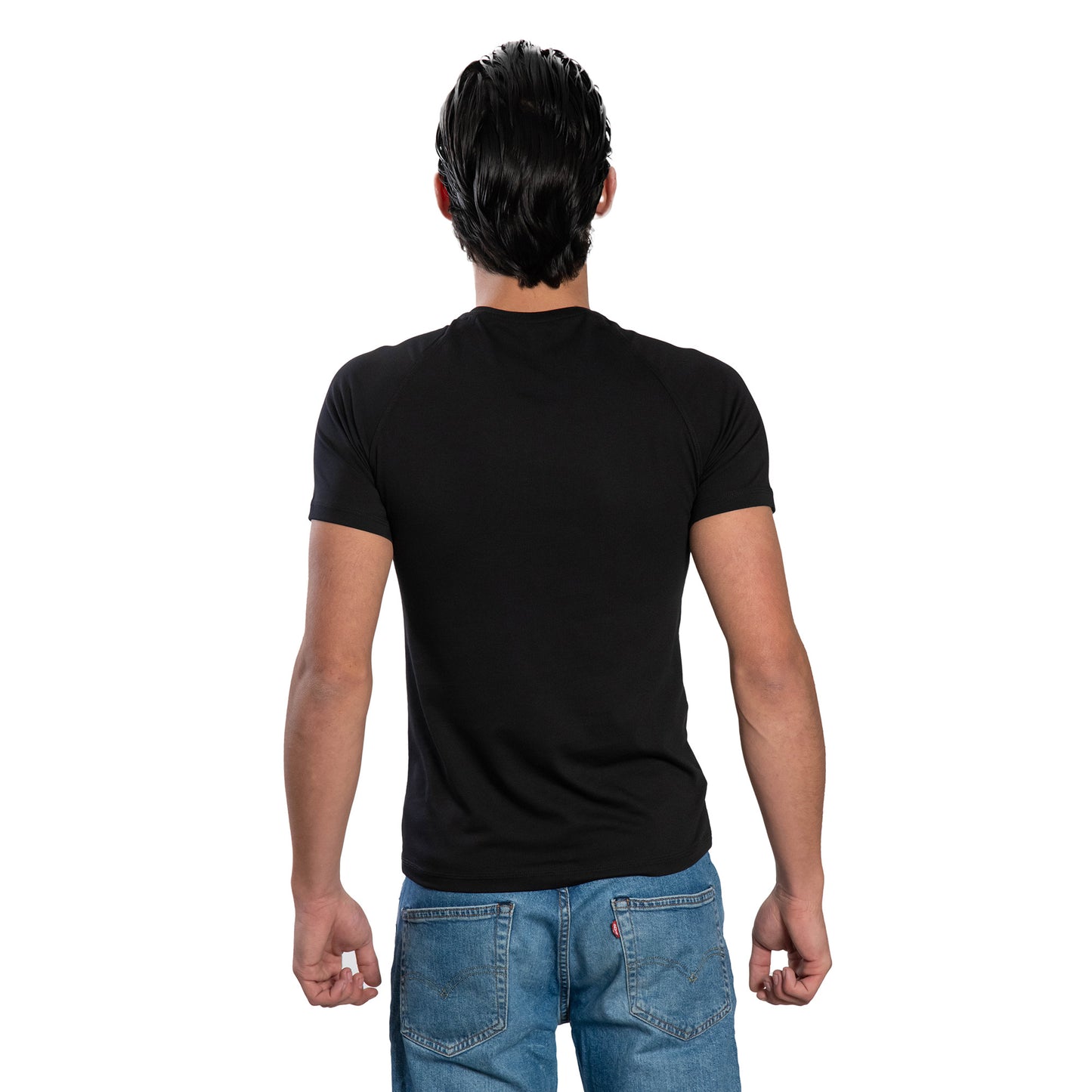Herren Kurzarm-T-Shirt - Rundhalsausschnitt