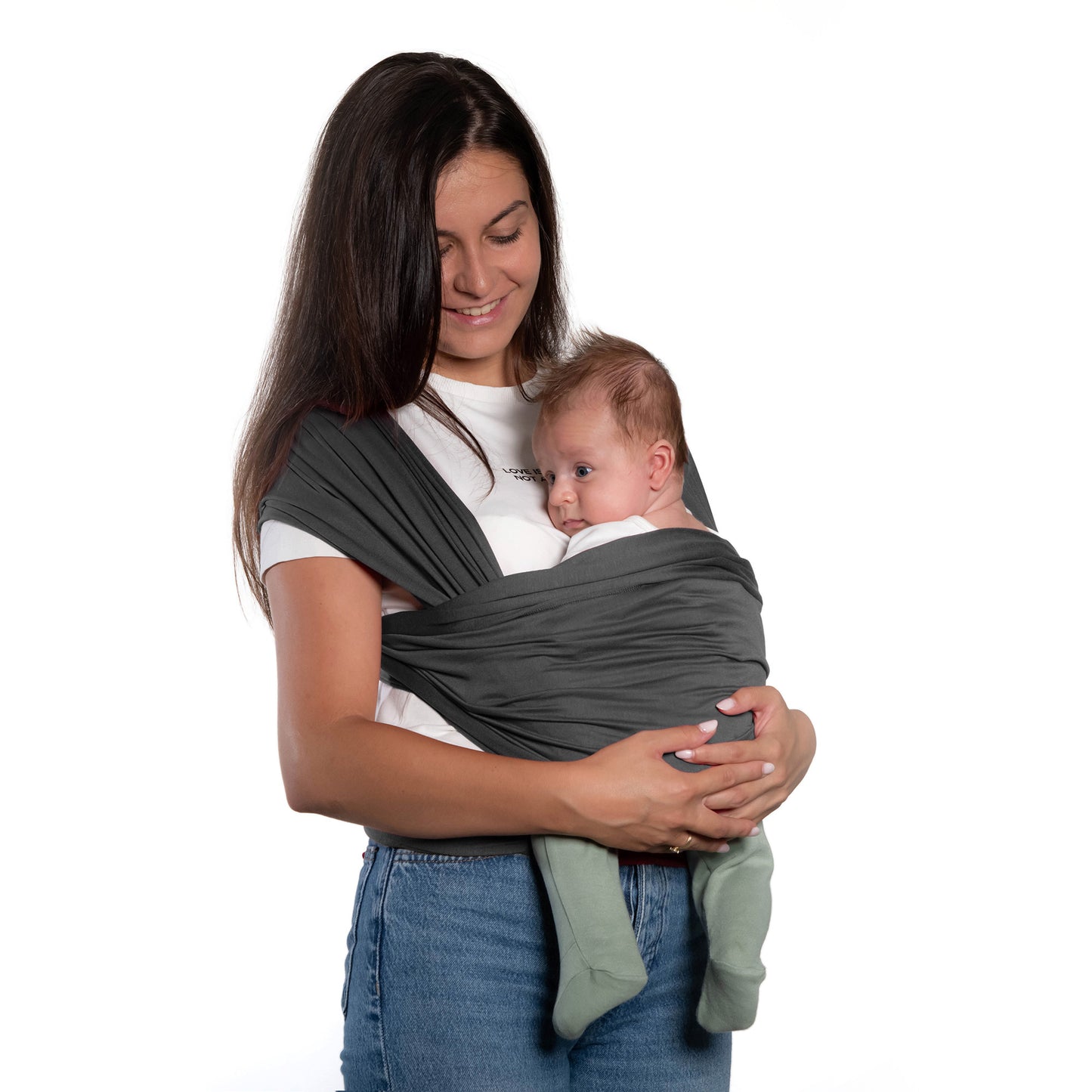 Babytragetuch - Graphit