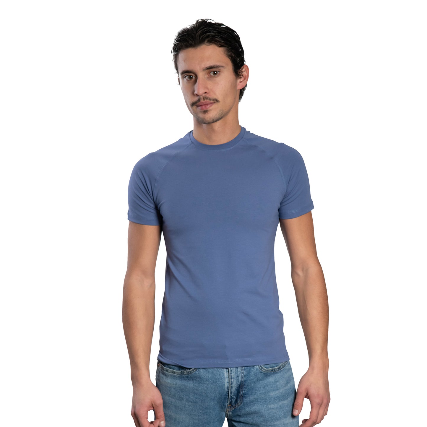 Herren Kurzarm-T-Shirt - Rundhalsausschnitt