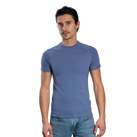 Herren Kurzarm-T-Shirt - Rundhalsausschnitt