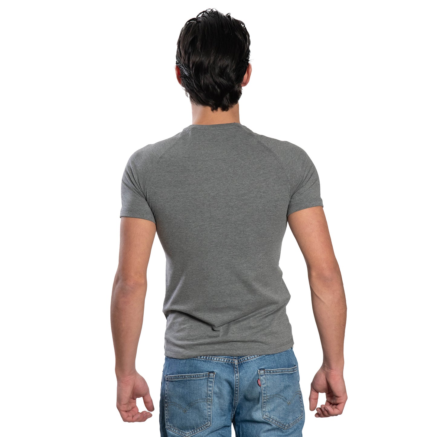 Herren Kurzarm-T-Shirt - Rundhalsausschnitt