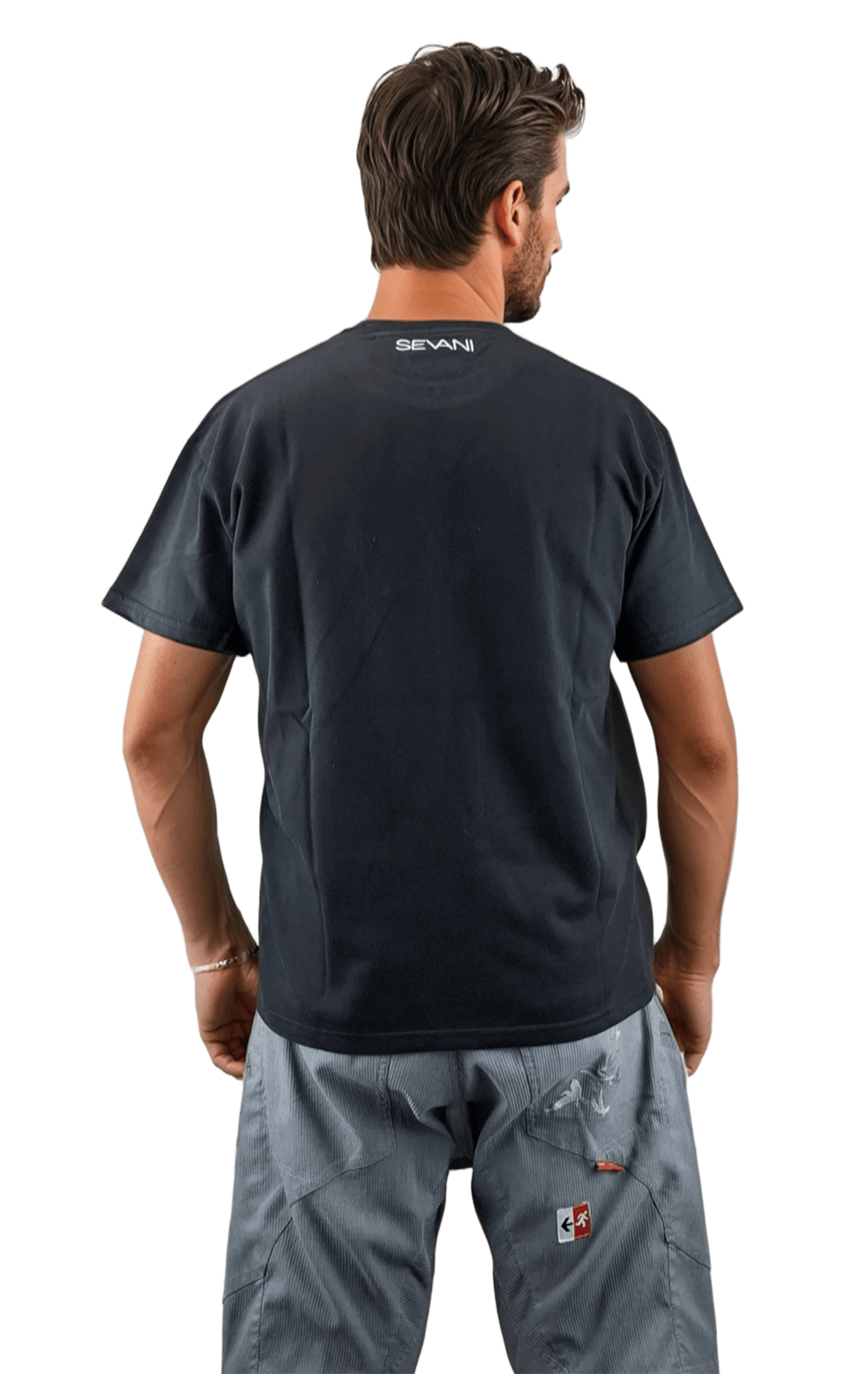 Мъжка  тениска с къс ръкав  обло деколте - Овър сайз - Decade.shop