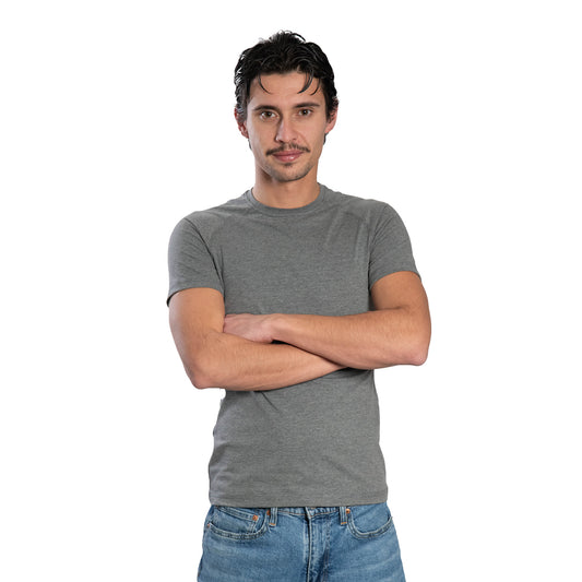 Herren Kurzarm-T-Shirt - Rundhalsausschnitt