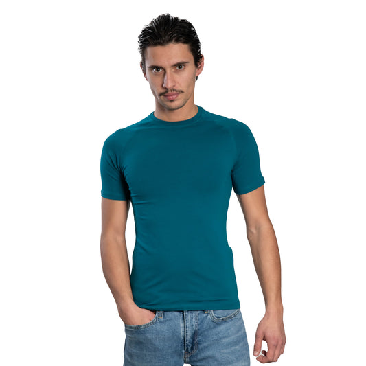 Herren Kurzarm-T-Shirt - Rundhalsausschnitt