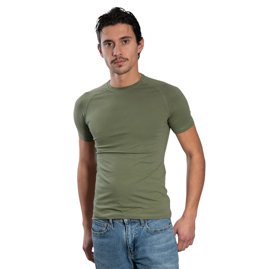 Herren Kurzarm-T-Shirt - Rundhalsausschnitt