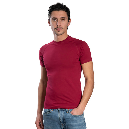 Herren Kurzarm-T-Shirt - Rundhalsausschnitt