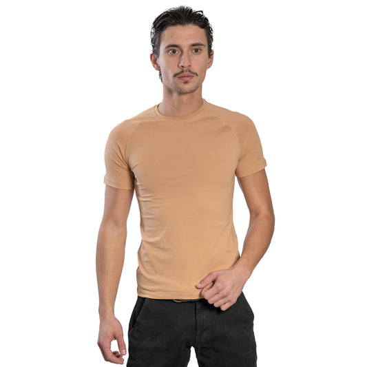 Herren Kurzarm-T-Shirt - Rundhalsausschnitt