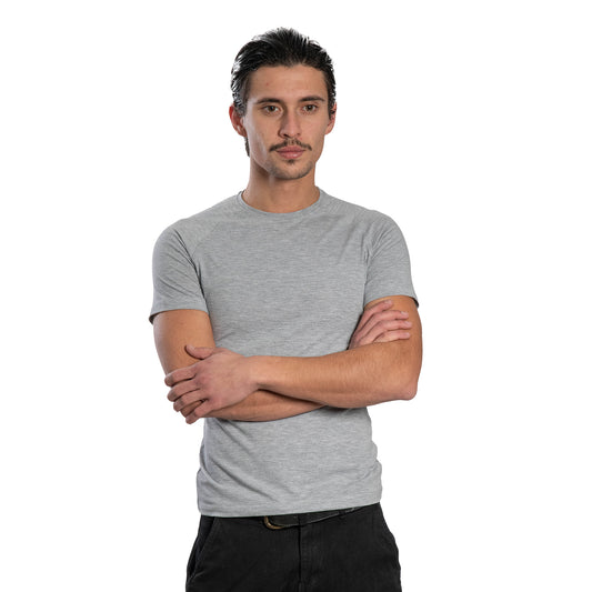 Herren Kurzarm-T-Shirt - Rundhalsausschnitt