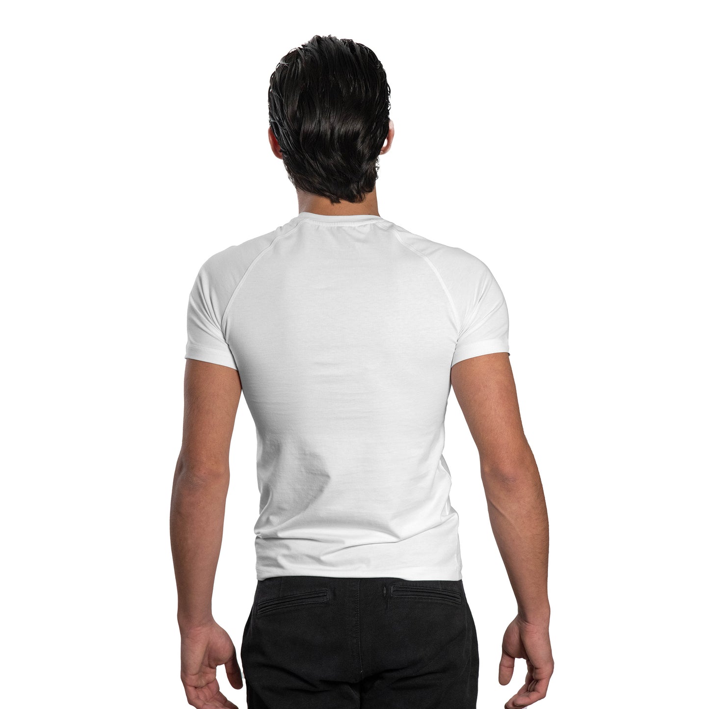 Herren Kurzarm-T-Shirt - Rundhalsausschnitt