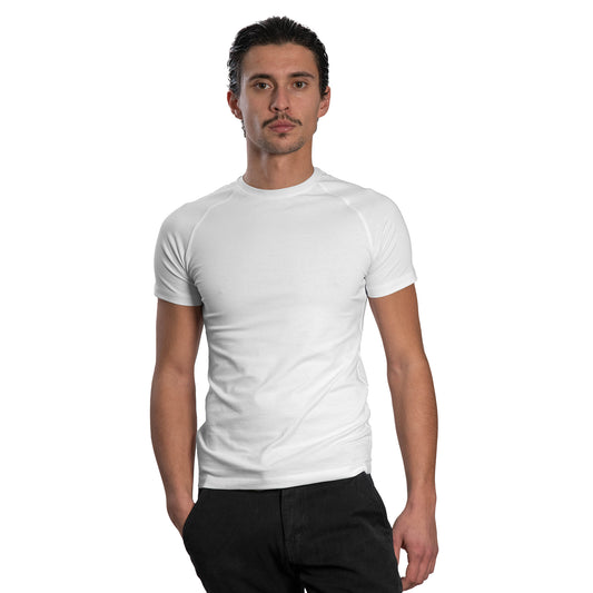 Herren Kurzarm-T-Shirt - Rundhalsausschnitt