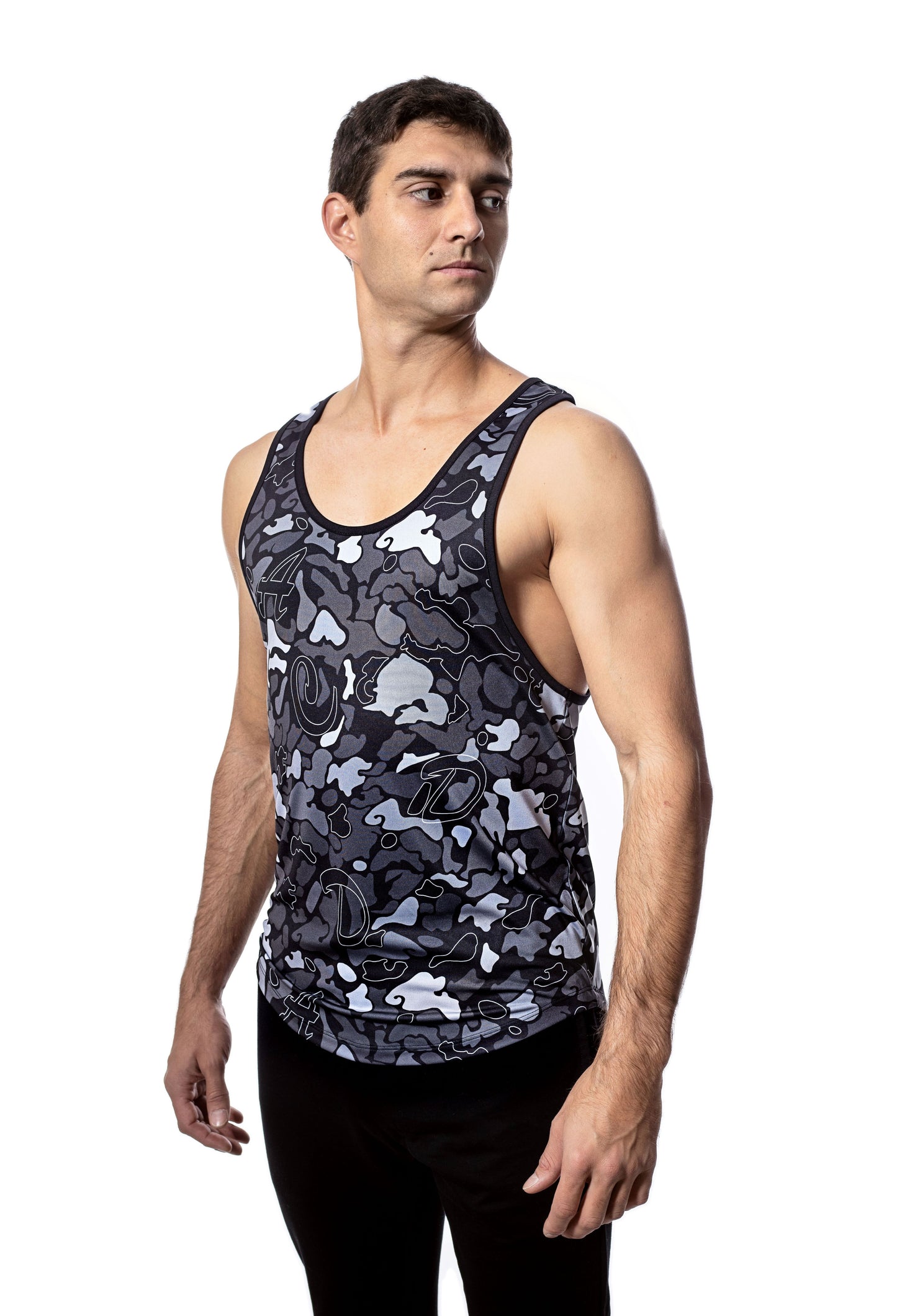 Herren Tanktop mit Rundkragen