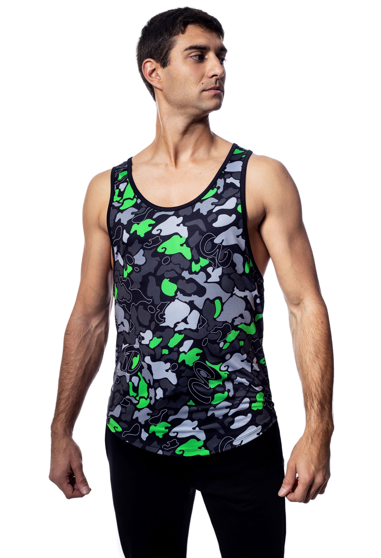 Herren Tanktop mit Rundkragen
