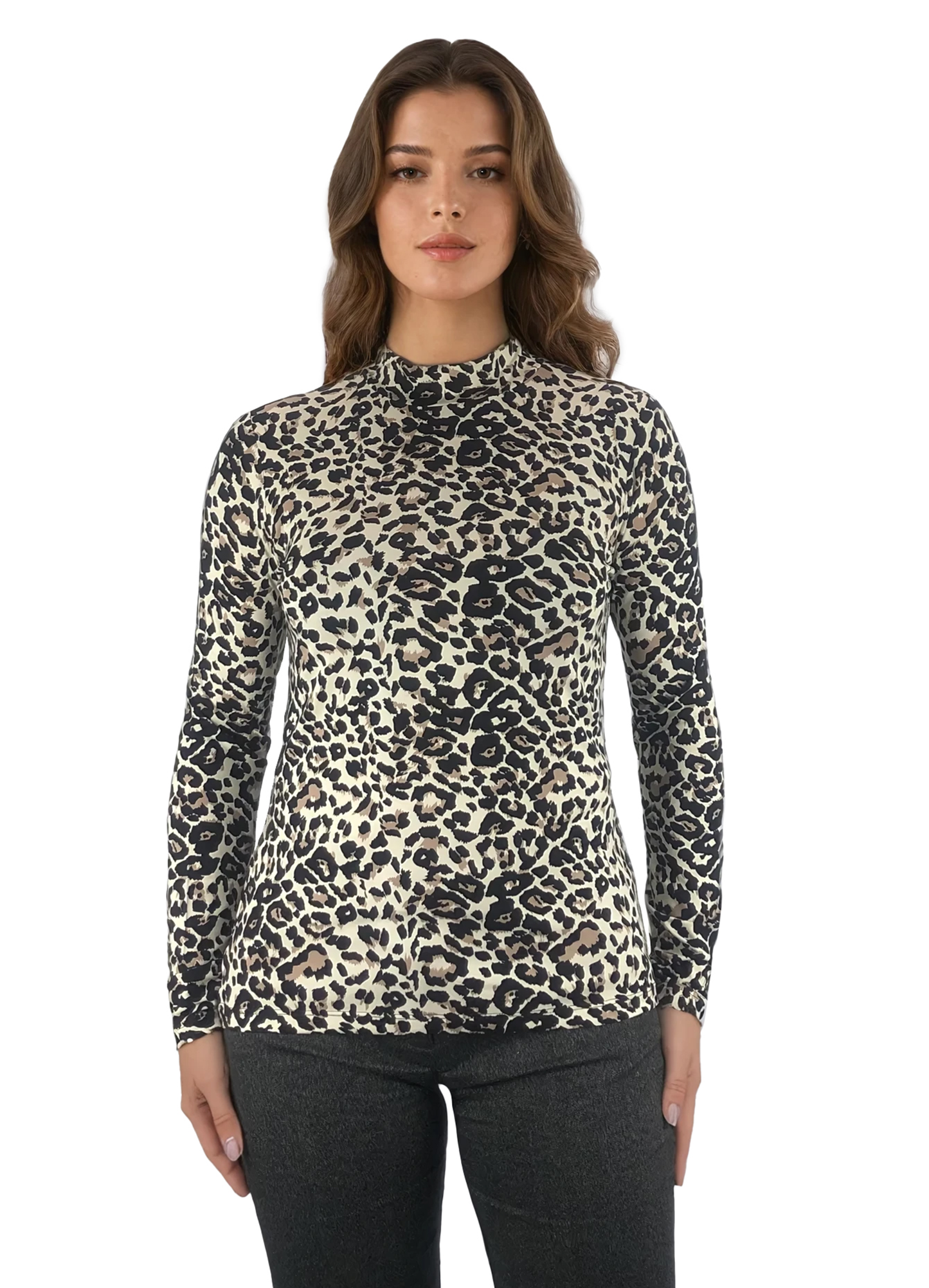 Damenbluse - Damen Langarm-Poloshirt