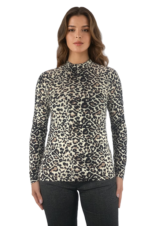 Damenbluse - Damen Langarm-Poloshirt