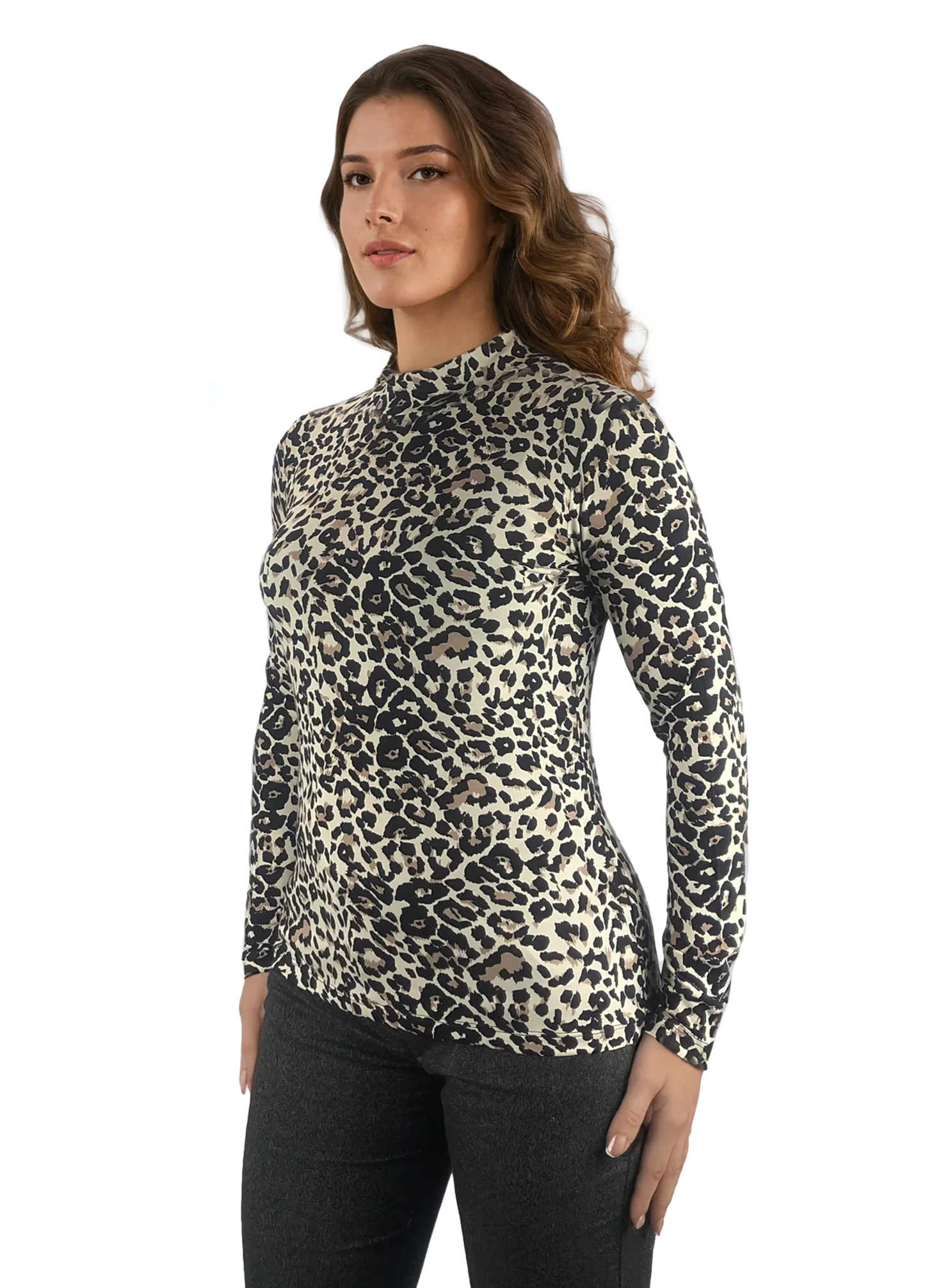 Damenbluse - Damen Langarm-Poloshirt