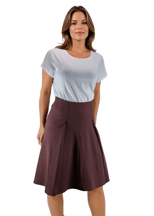 Дамска пола  с широк колан